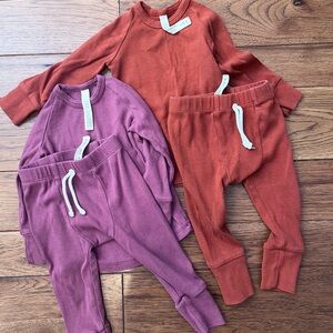 Childhoods clothing ribbed matching set, baby girl 6-12 mo